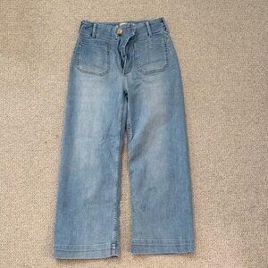 Maeve Light Blue Flare Jeans